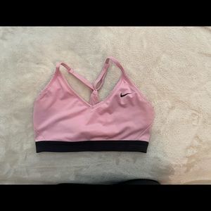 Nike racer back sports bra